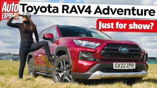 NEW Toyota RAV4 Adventure review cool but pointless [upl. by Nalepka]