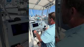 How to pivot turn on a boat Shorts Boat [upl. by Robinette]