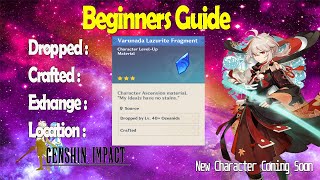 Varunada Lazurite Fragment Beginners Guide Genshin Impact [upl. by Ettigirb]