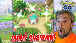 ✨Shiny Shaymin✨ Caught Glimmers Of Gratitude Masterwork Research Complete Pokémon GO [upl. by Tnert]