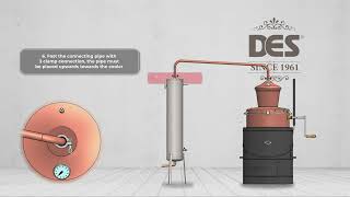 DES® 100L User manual pot stills  how to install and how to clean the pot [upl. by Neraj]