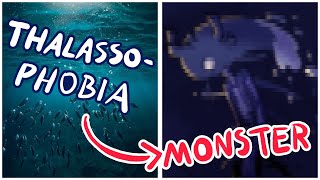 Drawing PHOBIAS as MONSTERS 🌊💉🐍 Thalassophobia Trypanophobia  Venephobia Ophidiophobia [upl. by Suzi]