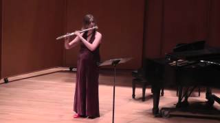 Robert Muczynski  Three Preludes for Unaccompanied Flute Op 18 [upl. by Annoik]