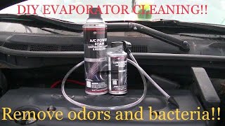 How to Deodorize Disinfect and Refresh your cars AC system of mold and mildew [upl. by Gallard]