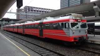 Oslo Commuter Train will depart Oslo Central Station [upl. by Sidalg]