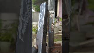 secret trick for installing hidden door hinges weldingtipsandtricks welder beginnerswelder [upl. by Ahsekad]