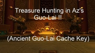 Ancient GuoLai Cache Key how to use them  WoW Patch 52 LIVE [upl. by Ahsiened]