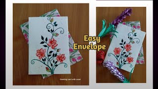 Envelope making with Paper at Home  Envelope Card  Envelope Tutorial  Envelope Ideas  Envelope [upl. by Thayne]