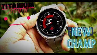 The Best Samsung watch ever Samsung Galaxy Watch 5 PRO Unboxing NEW Champion Crowned [upl. by Dlopoel]