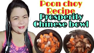 Poon Choy Chinese New year Recipe [upl. by Ailima]