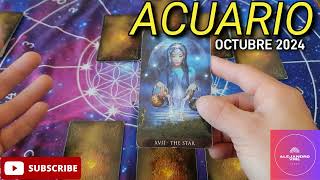 Acuario 🔴 OCTUBRE UN MES DE MUCHA INTENSIDAD MAGNETISMO Y PODER [upl. by Tarazi223]