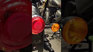 New Bullet 350 amp Classic 350 Comparison Video  Rear Mudguard  Rear Tyre amp Alloy wheel comparison [upl. by Ahsuat]