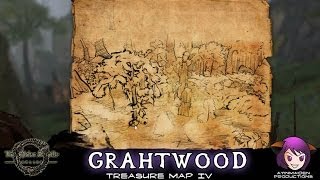 Elder Scrolls Online  Grahtwood Treasure Map IV [upl. by Pascia]