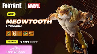 Item Shop 7th September 2024 NEW MEOWTOOTH SKIN [upl. by Notsla]