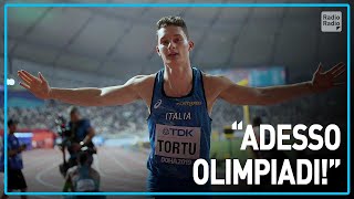 Filippo Tortu luomo più veloce dItalia quotAdesso Olimpiadi Mennea Un punto di riferimentoquot [upl. by Ahsielat]