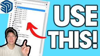 7 Reasons to Start Using the Outliner in SketchUp If Youre Not Already [upl. by Aicilif]