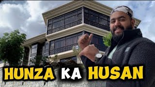 Finally hunza agae hotel bohat mushkil se mela Ahmed Minhas Vlogs [upl. by Atinram]