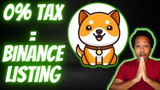 BABY DOGE 0 TAX Could Lead To BINANCE LISTING [upl. by Gyatt500]