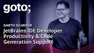 JetBrains IDE Developer Productivity amp Code Generation Support • Garth Gilmour • GOTO 2024 [upl. by Nilrak]