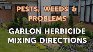 Garlon Herbicide Mixing Directions [upl. by Simeon]