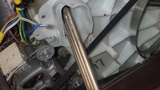 Laundry machine not heating water quick fix by replacing heating elements [upl. by Baumann]