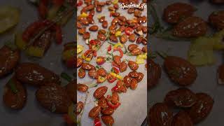 Homemade spicy almond snack foodhealthyselfmadeallmond [upl. by Lingwood]