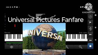 Dark MIDI  Universal Pictures Fanfare by MIDI Player 2024 [upl. by Hendricks]