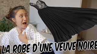 LA ROBE NOIRE D UNE VEUVE MATTAQUE MLLE SABINA [upl. by Alayne]