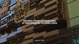 Sounds from Luxembourg at Reeperbahn Festival 2024 [upl. by Nasar]