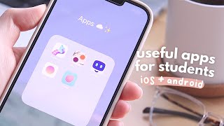 7 useful  chill apps for students  iOS Android desktop📱✨ [upl. by Gambrell]