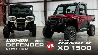 Polaris Ranger XD 1500 VS CanAm Defender Limited [upl. by Mylan826]