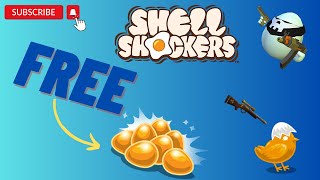 The ultimate guide to getting free gold eggs in Shell Shockers [upl. by Aimal]