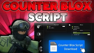 COUNTER BLOX SCRIPT OP ESP  BHOP  AIMBOT PASTEBIN [upl. by Oinesra326]