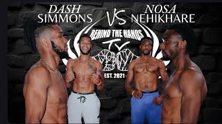 Dash Simmons vs Nosa Nehikhare Boxfest XII [upl. by Lossa748]