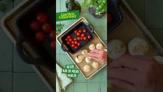 Aperitivo de nuggets con champiñones y tomates cherry  Recetas Garden Gourmet shorts [upl. by Turrell]