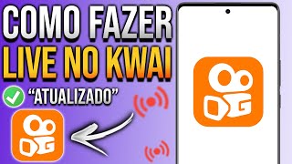 COMO FAZER LIVE NO KWAI COM POUCOS SEGUIDORES [upl. by Shelman]