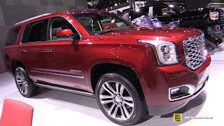 2018 GMC Yukon Denali  Exterior and Interior Walkaround  2017 LA Auto Show [upl. by Domeniga639]