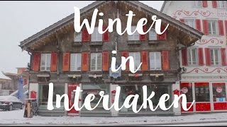 Winter fun time in Interlaken  Balmers Hostel [upl. by Carlile]