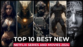 Top 10 New Netflix Original Series and Movies Released in 2024  Best Movies and Shows on Netflix [upl. by Merrick]