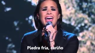 Demi Lovato  Stone Cold Live Subtitulada en Español [upl. by Evy496]