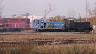 Lambton Diesel switcher locomotives Sarnia [upl. by Dorise]