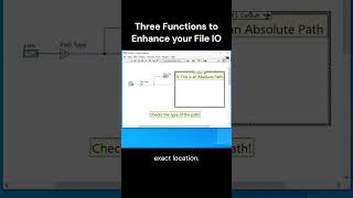 Ep018 Three Functions to Enhance your File IO labview [upl. by Ivad]