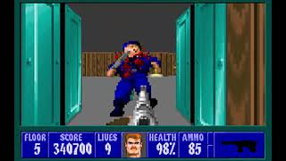 Super Shareware Wolf 2 The Extra Levels  LevelNiveau 5 [upl. by Schwartz]