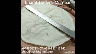 चावल के आटे की उकडी की भाकरी Big Size Rice Ukdi Bhakri Bharat Roti Machines [upl. by Perot]