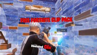 FREE FORTNITE CLIP PACK 30 CLIPS 😍 [upl. by Merete]