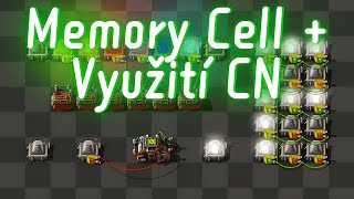 Využití MEMORY CELL  Factorio Mechanismy 3 CZSK [upl. by Remliw]