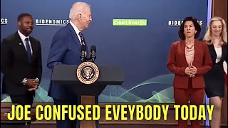 Biden CONFUSED How to start Today’s Press Conference and gets Everybody Screwed Up ￼ [upl. by Egroj]