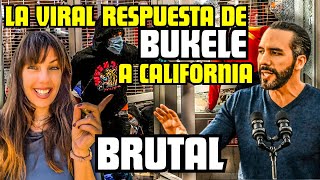 ¡BESTIAL BUKELE DA UNA RESPUESTA LEGENDARIA A LOS ROBOS EN EEUU Y SE HACE VIRAL [upl. by Macleod]