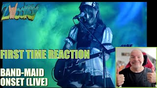 BandMaid  Onset Live  Reaction  Powerful live Performance of this great Instrumental [upl. by Ugo]