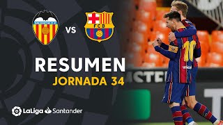 Resumen de Valencia CF vs FC Barcelona 23 [upl. by Silisav]